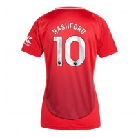 Manchester United Marcus Rashford #10 Fußballbekleidung Heimtrikot Damen 2024-25 Kurzarm